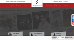 Desktop Screenshot of careerspecialistz.com